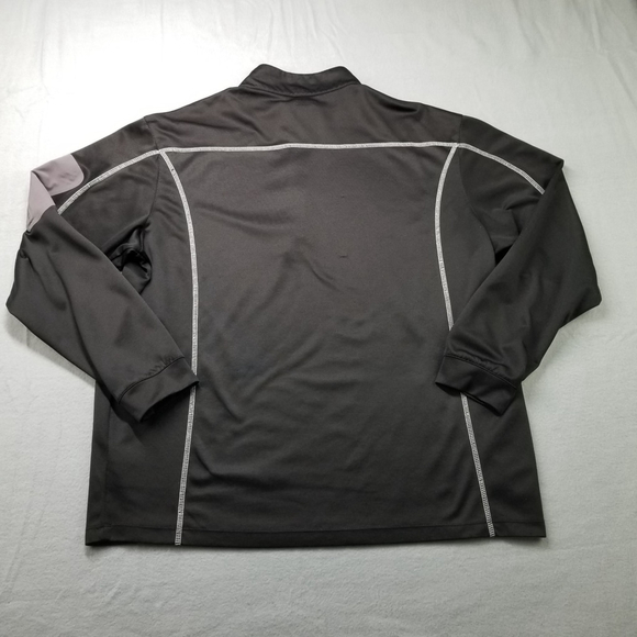 Ping 1/4 Zip Performance Shirt Size XL Black Golf Pullover Zip Pockets - Picture 9 of 10